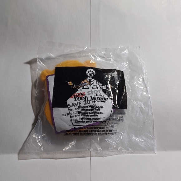 Winnie The Pooh McDonald's Happy Meal Toy No. 1 -Pooh Message Pad -2001 - Picture 7 of 7